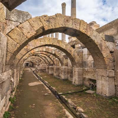 Smyrna Agora ruins, İzmir, Turkey (Türkiye)