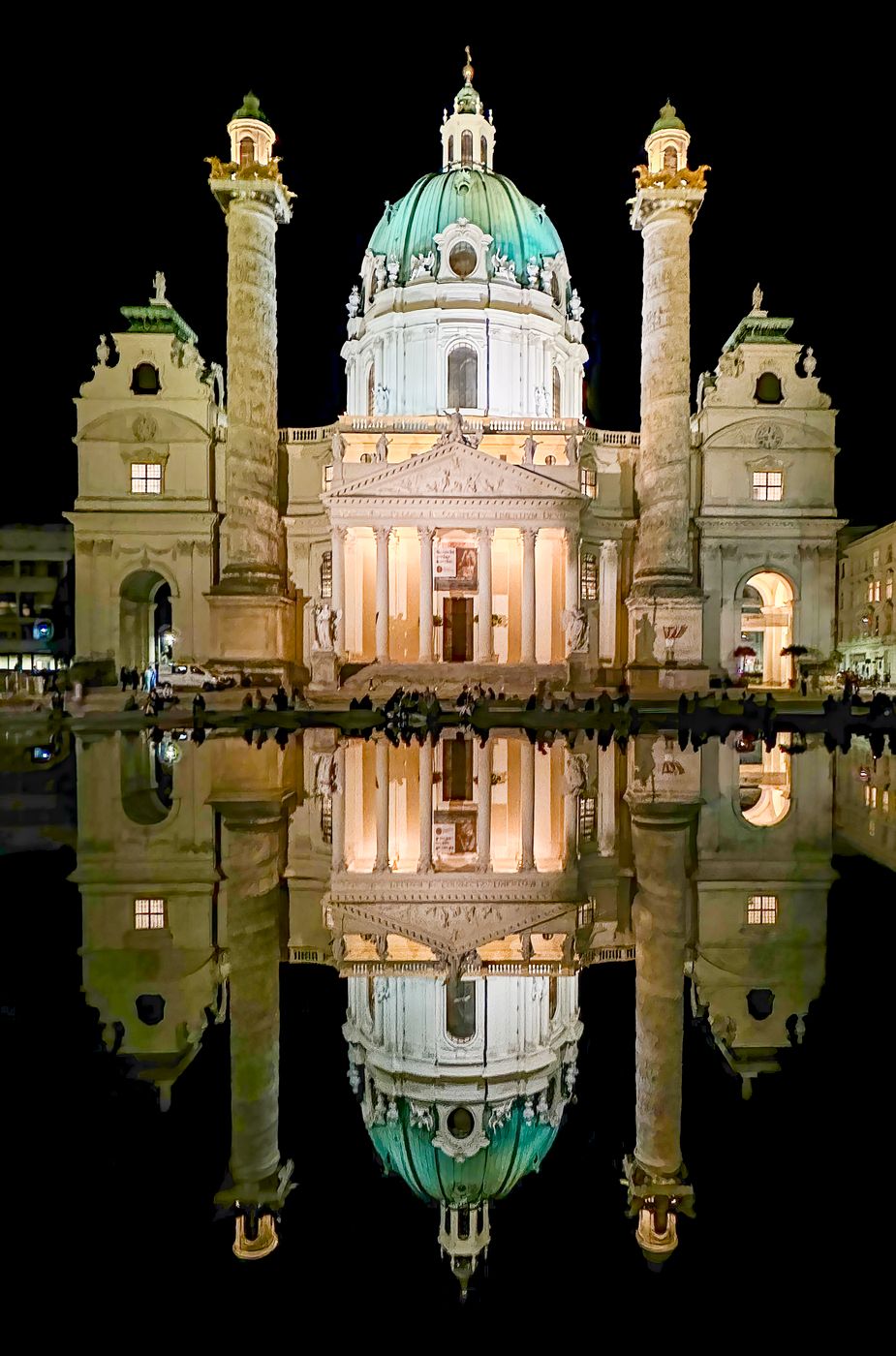 St. Charles Church, Vienna , Austria