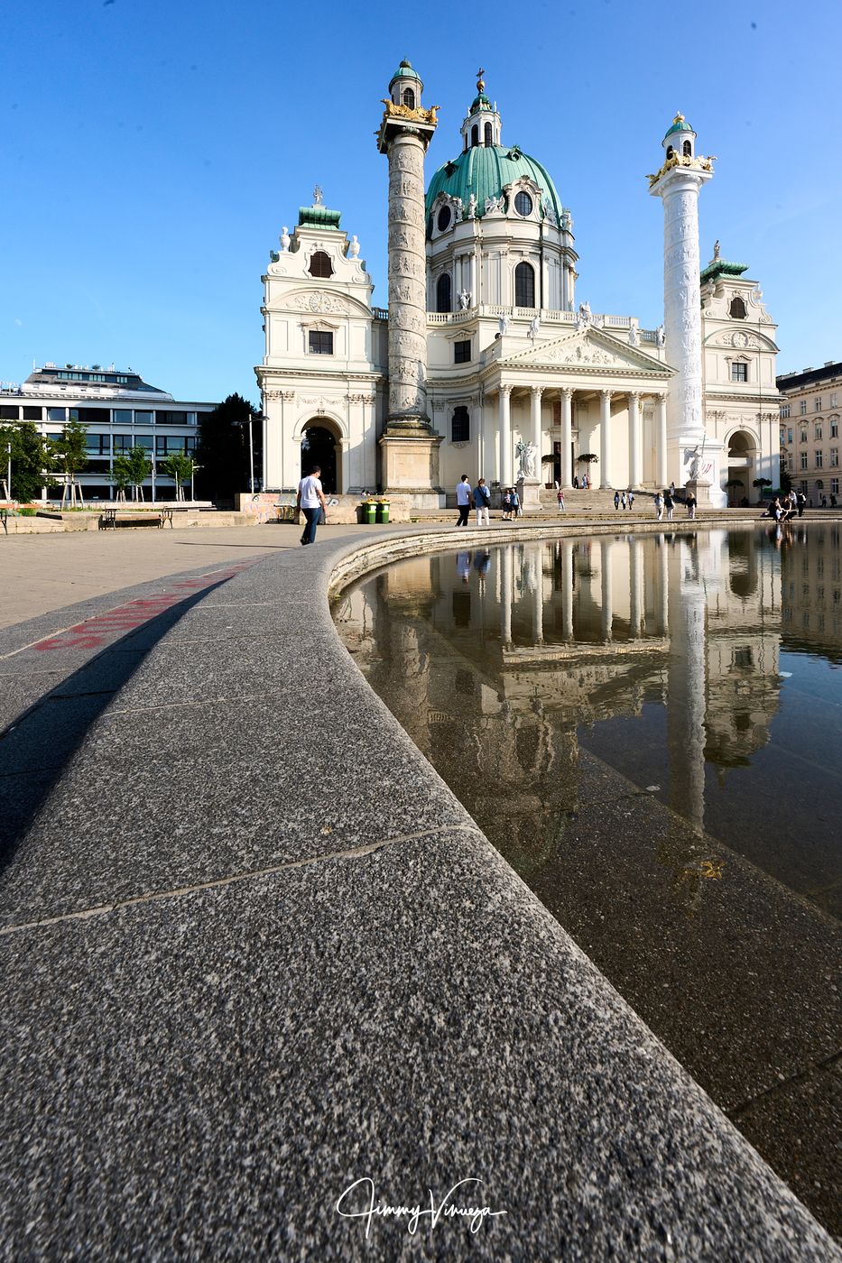 St. Charles Church, Vienna , Austria
