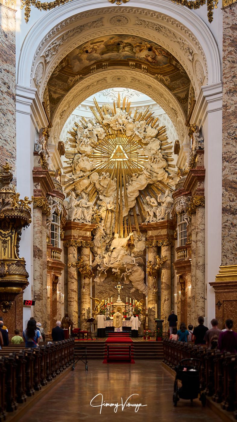 St. Charles Church, Vienna , Austria