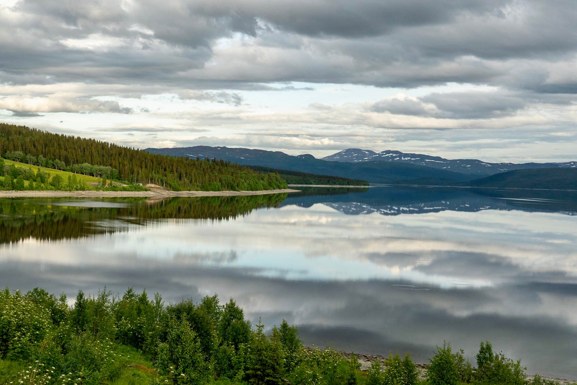 Stora Blåsjön, Sweden