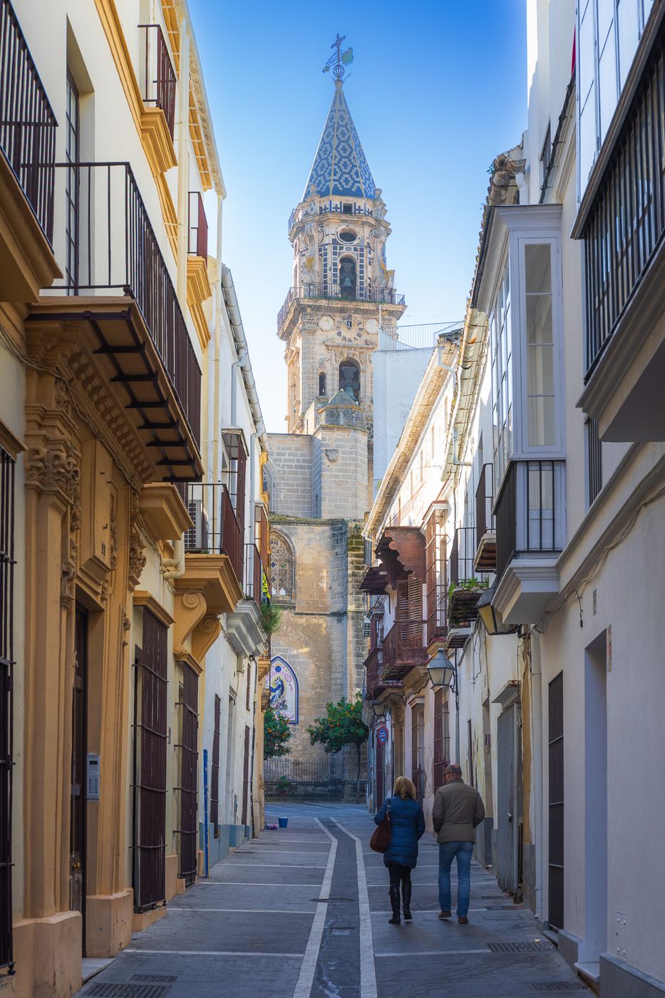 Streets of Jerez de la Frontera, Spain