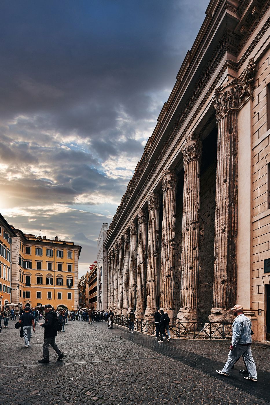 Temple of Hadrian, Italy