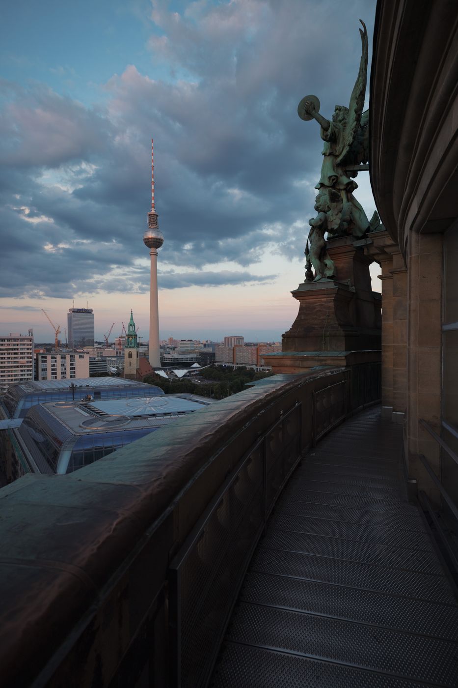 Terrace at Berlin Cathedral, Berlin, Germany