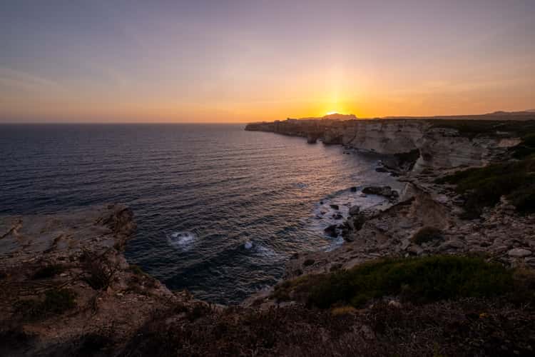 The cliff of Bonifacio
