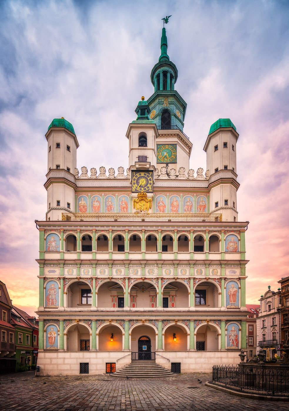 Town Hall in Poznan, Poland