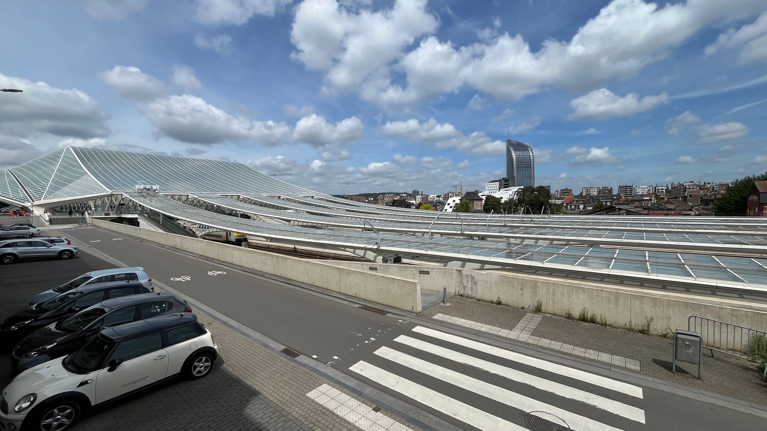 Train Station Liège-Guillemins, Liège, Belgium