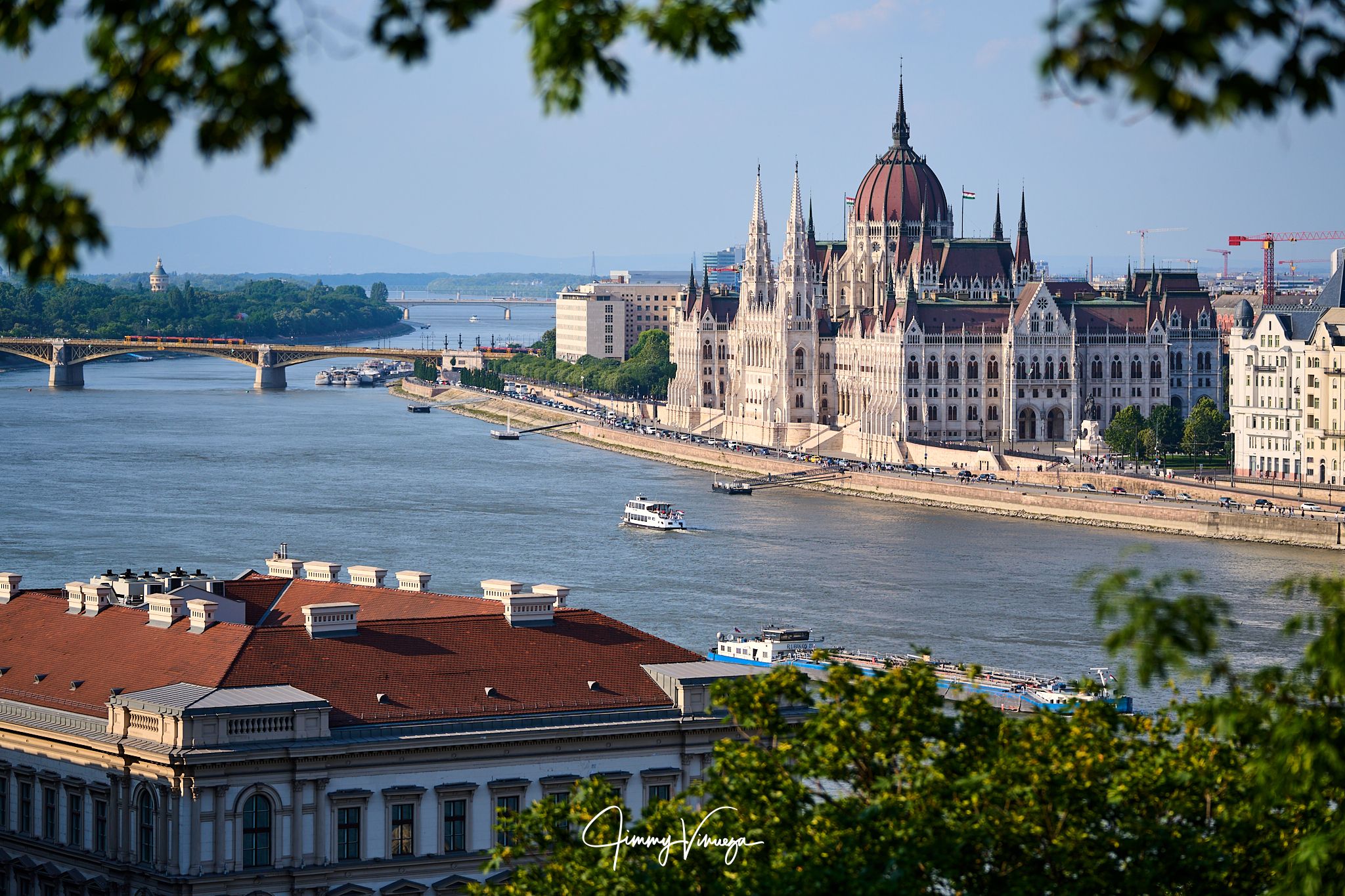 View of Hungarian Parliament from Fisherman's Bastion, Hungary