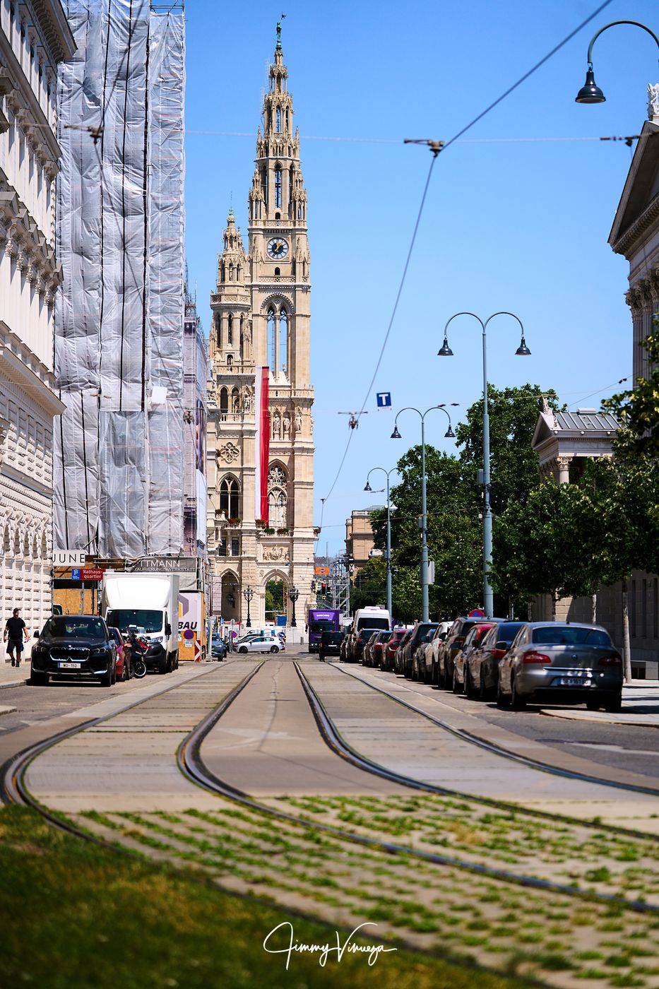 Votivkirche & Rathaus, Austria
