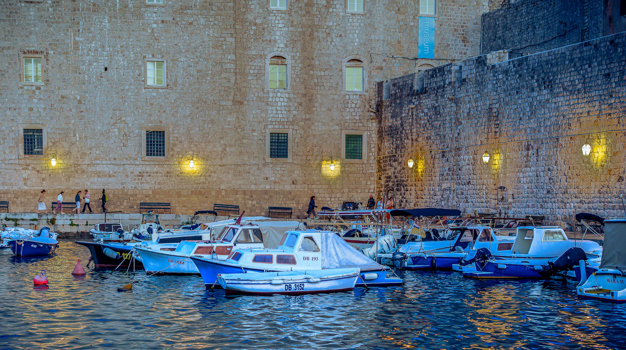 A bench, Dubrovnik, Croatia, Croatia
