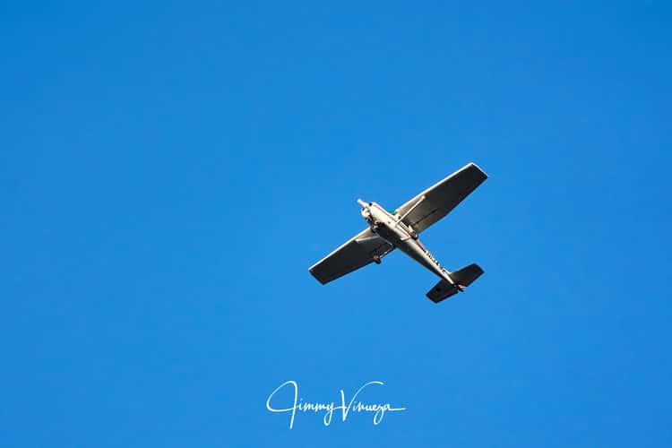 Airplane Viewing Spot in Taunus