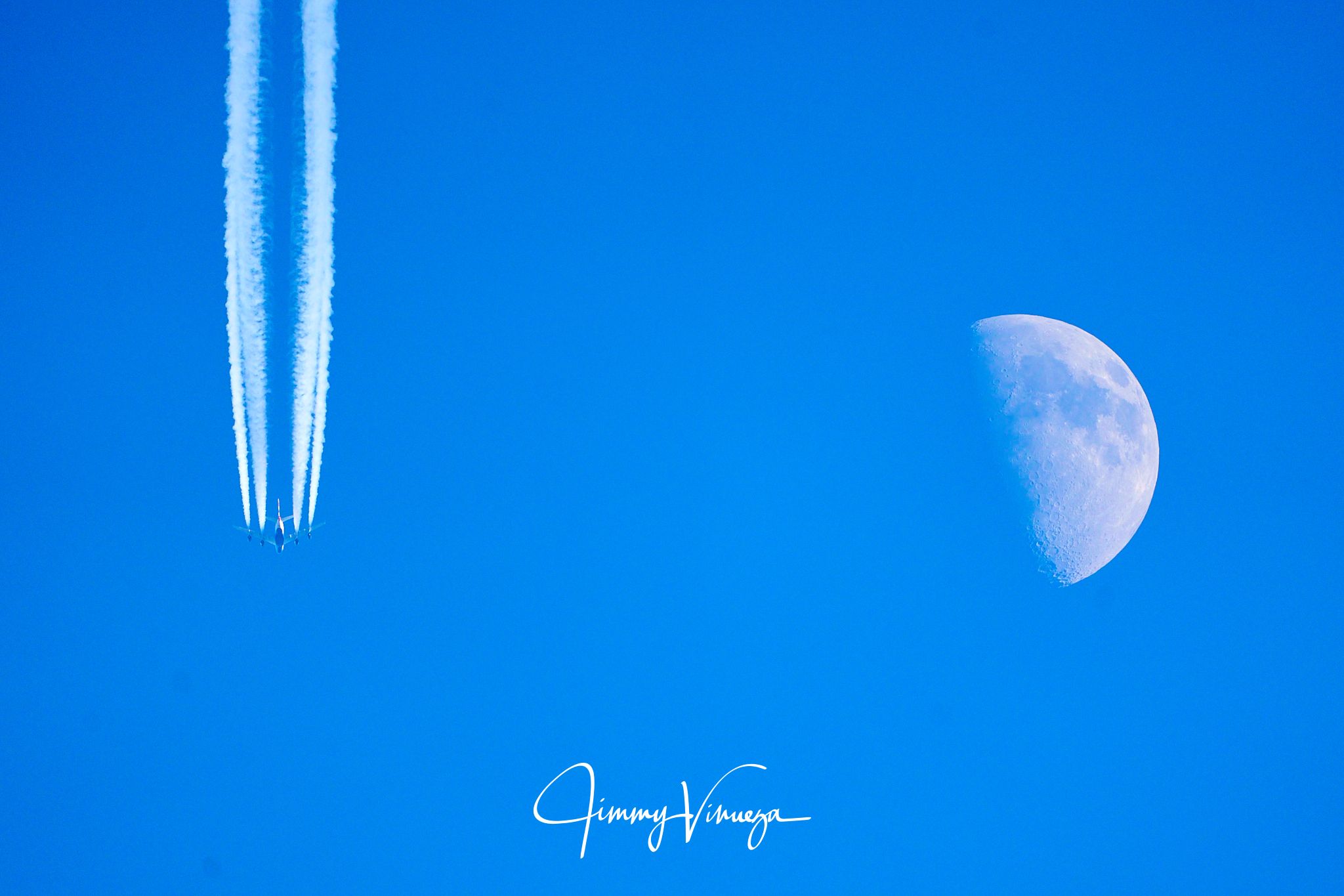 Airplane Viewing Spot in Taunus, Germany