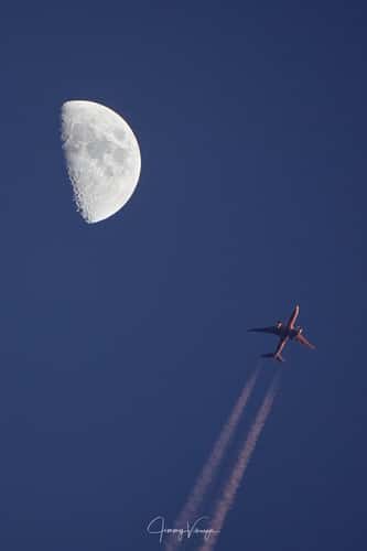 Airplane Viewing Spot in Taunus