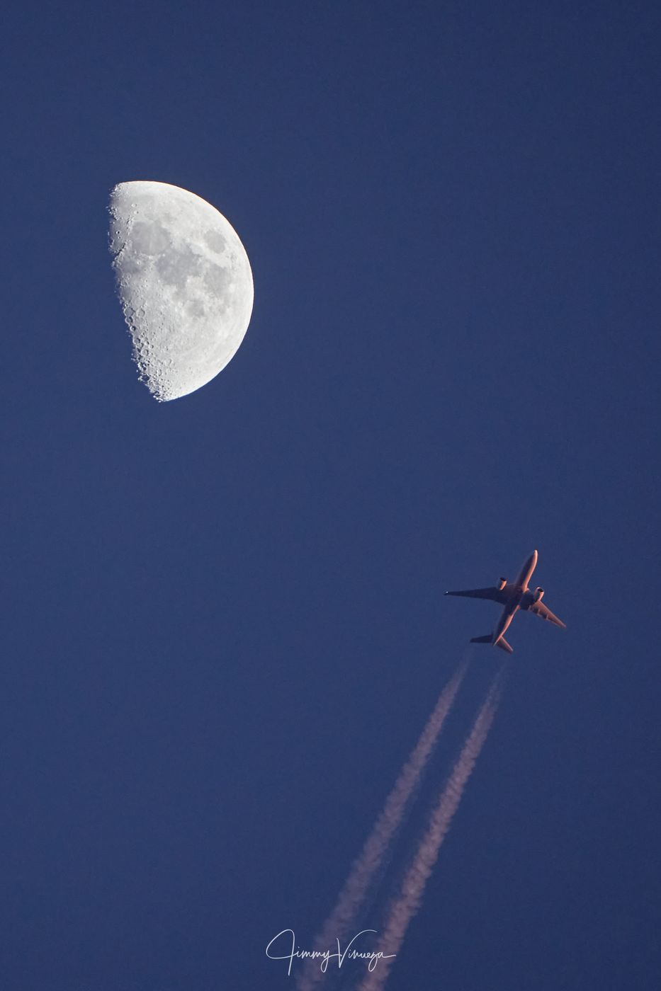 Airplane Viewing Spot in Taunus, Germany