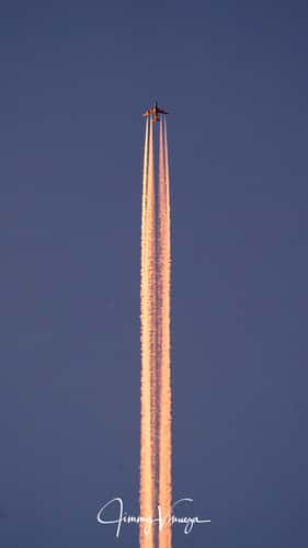 Airplane Viewing Spot in Taunus