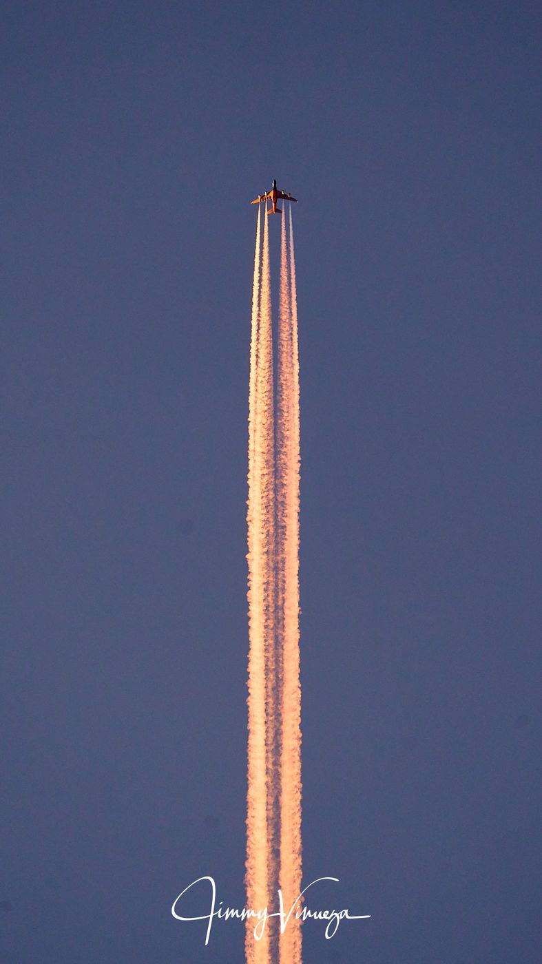 Airplane Viewing Spot in Taunus, Germany