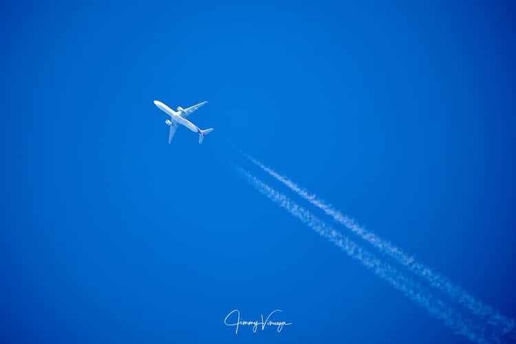 Airplane Viewing Spot in Taunus