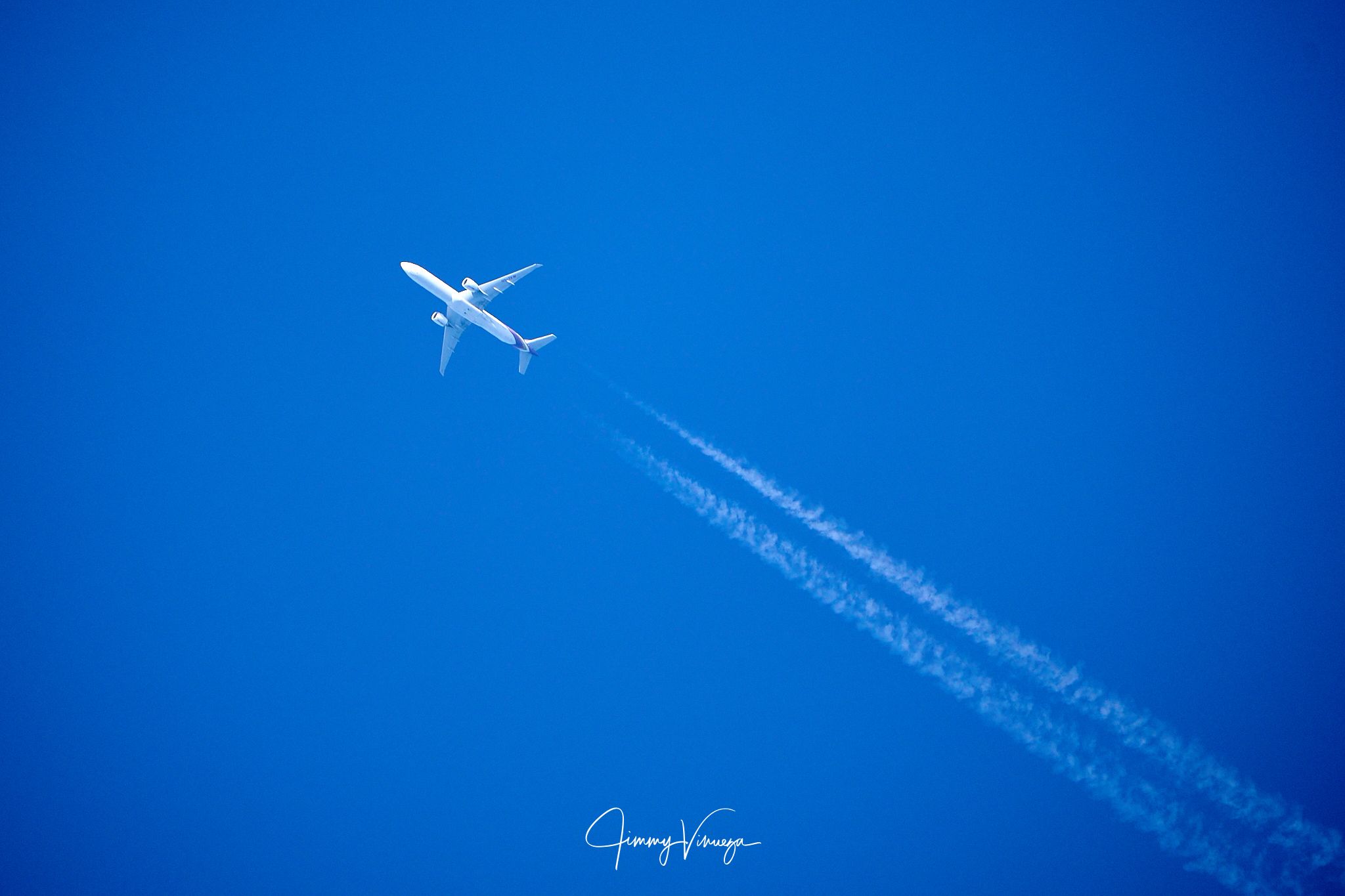 Airplane Viewing Spot in Taunus, Germany