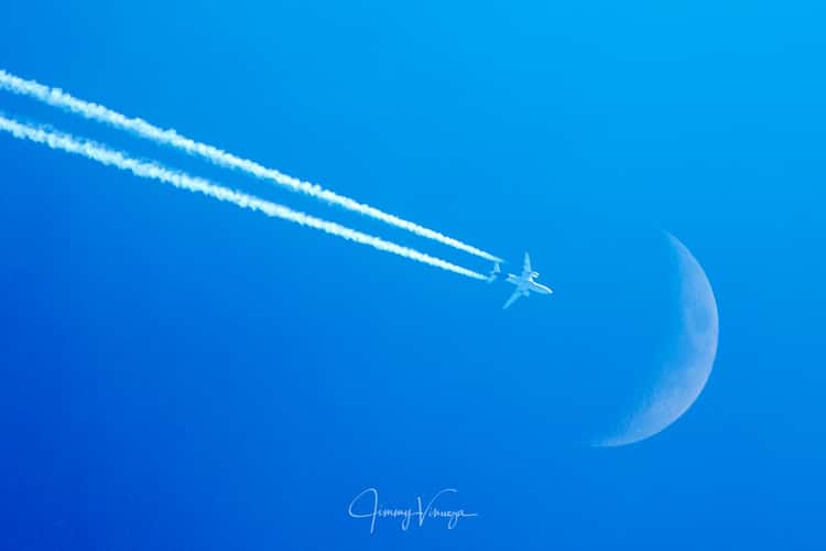 Airplane Viewing Spot in Taunus