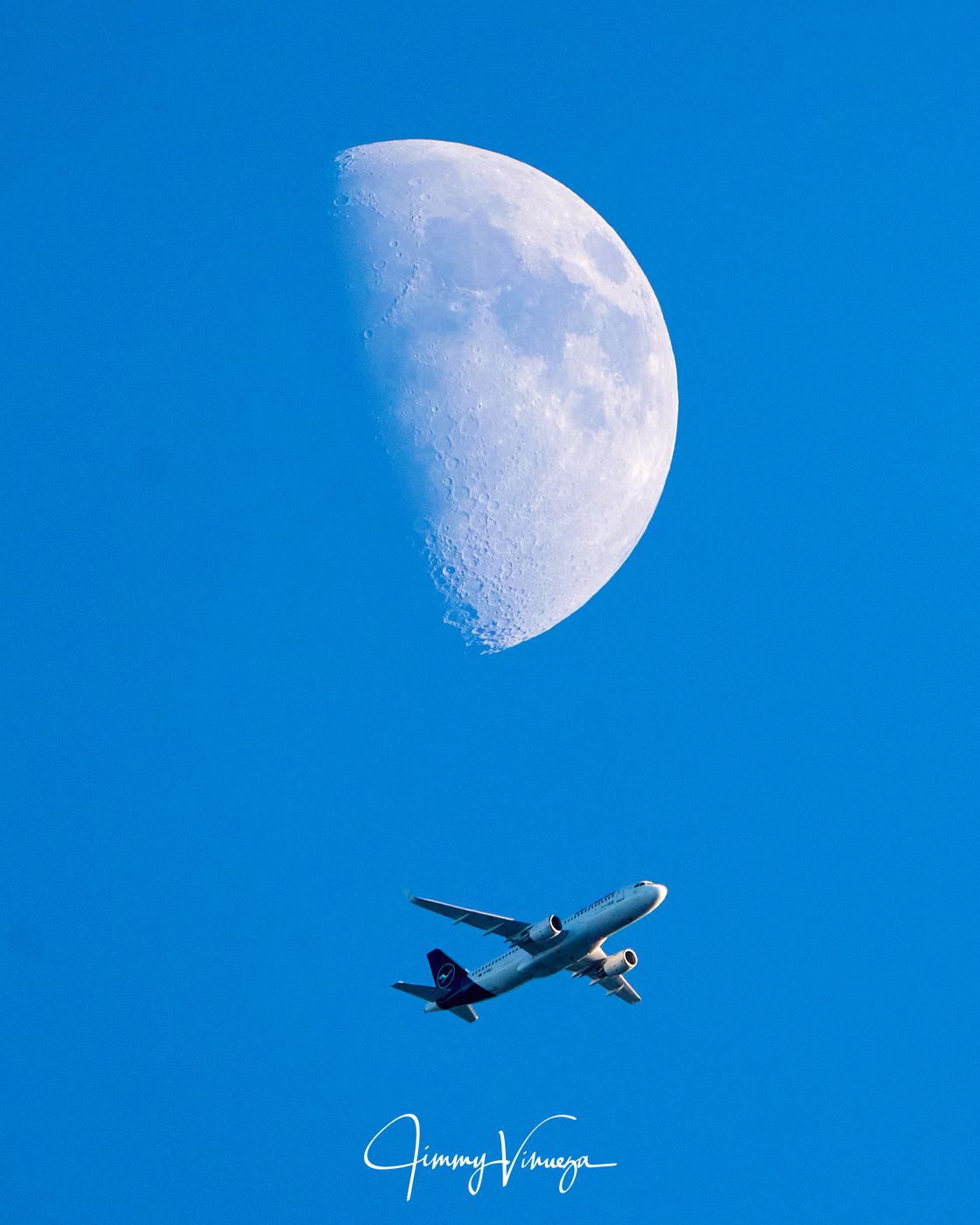 Airplane Viewing Spot in Taunus, Germany