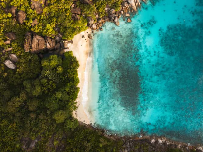 Anse du Riz (Diri) top down
