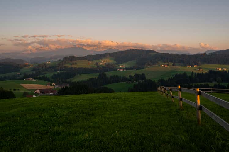 Appenzell alps panorama