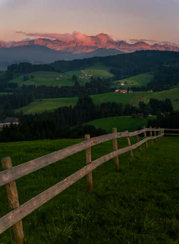 Appenzell alps panorama