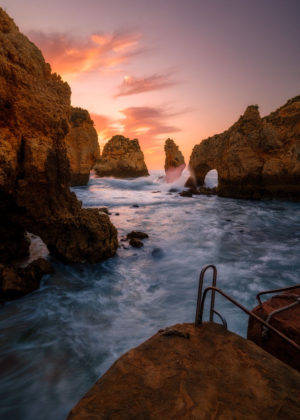 At Cape Bizar, Ponta da Piedade, Algarve, Portugal
