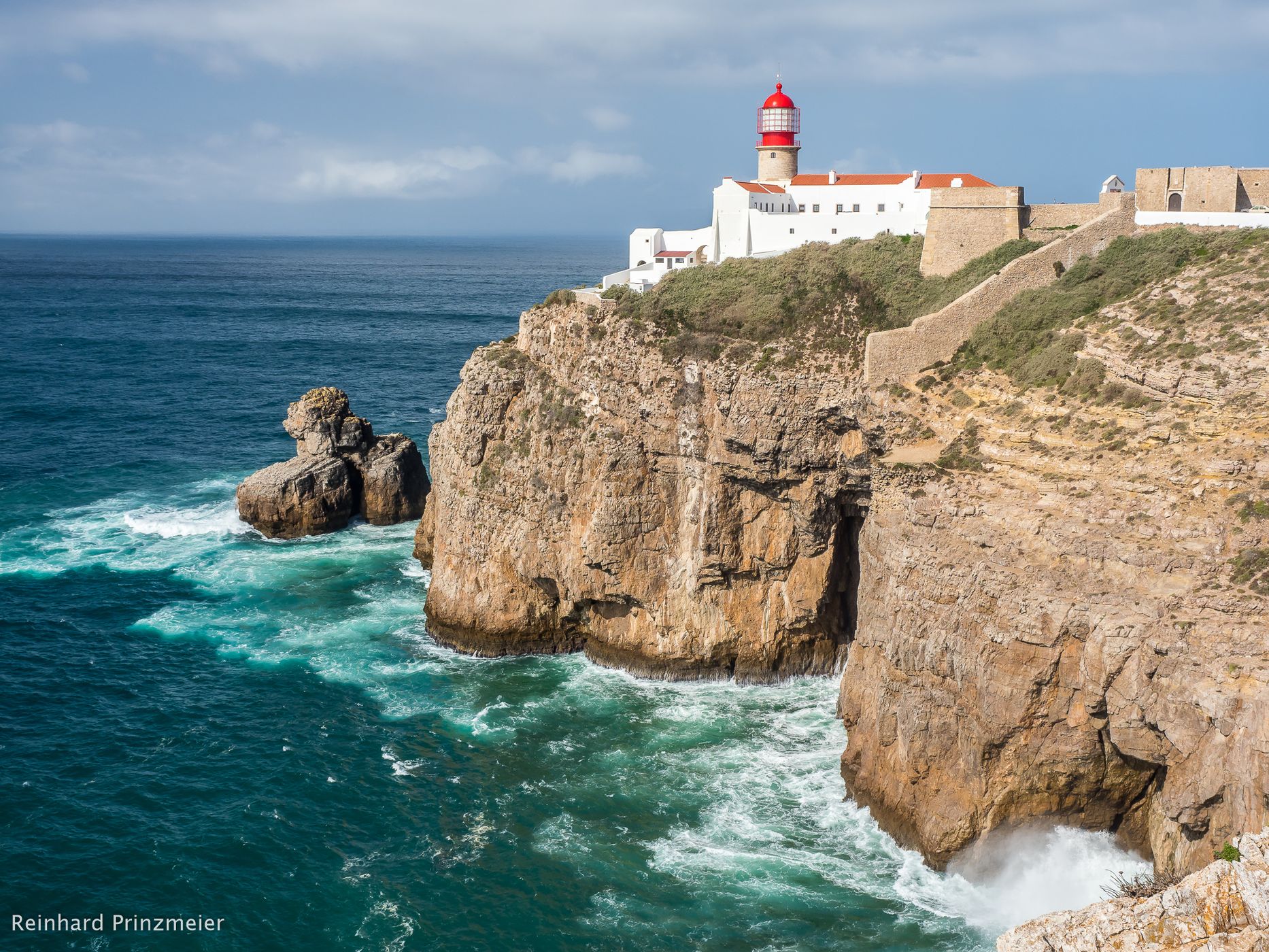 At the end of the world, Cabo de São Vicente, Algarve, Portugal