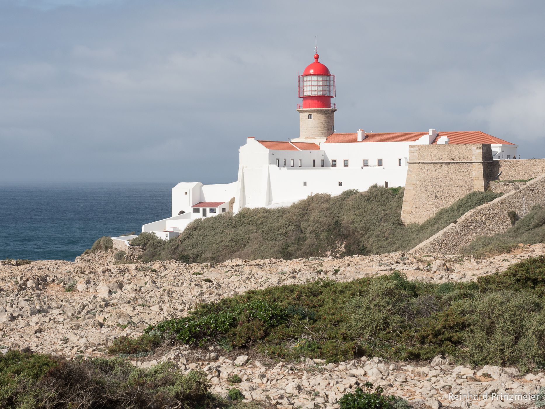 At the end of the world, Cabo de São Vicente, Algarve, Portugal