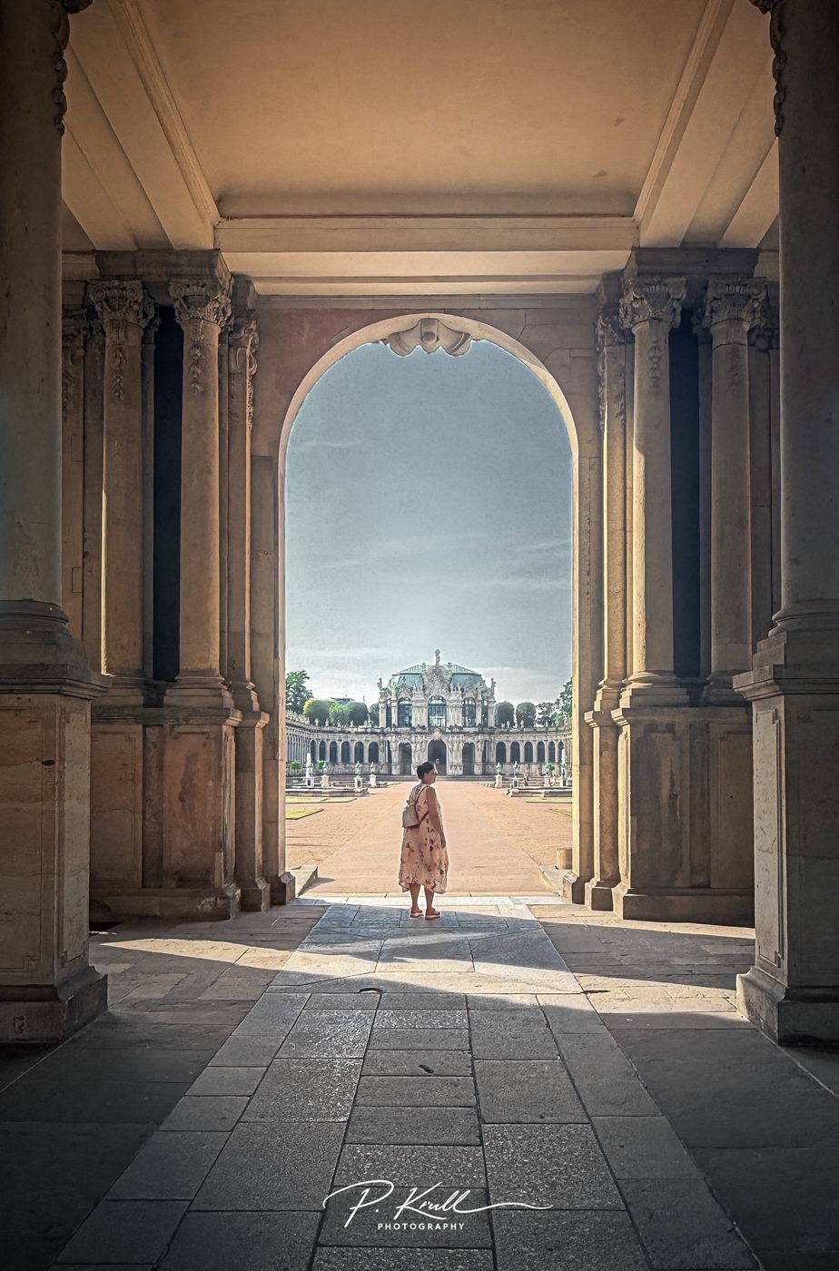 At the Zwinger Palace, Germany