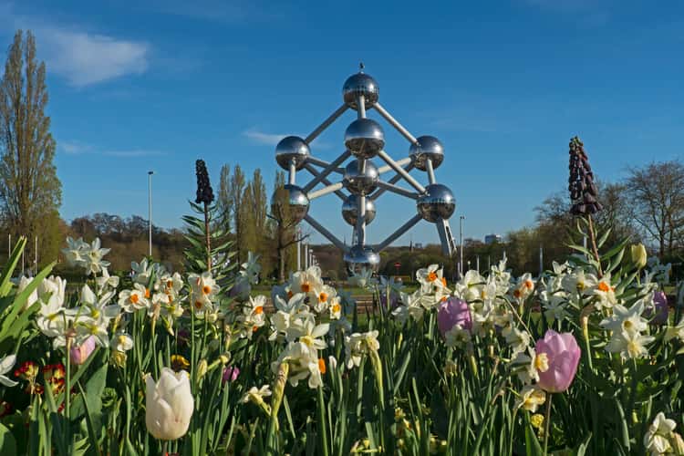 Atomium vom Place de Belgique