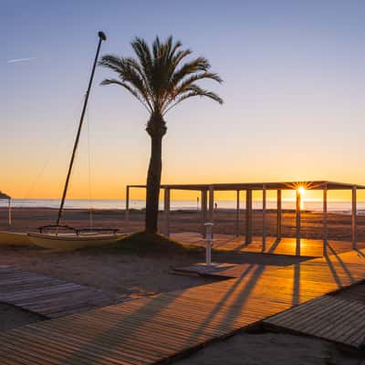 Benicàssim beach, Spain