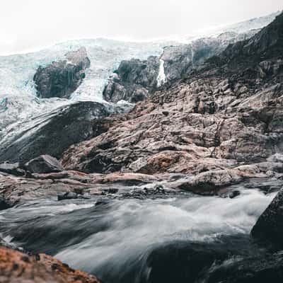 Buarbreen Gletscher, Norway