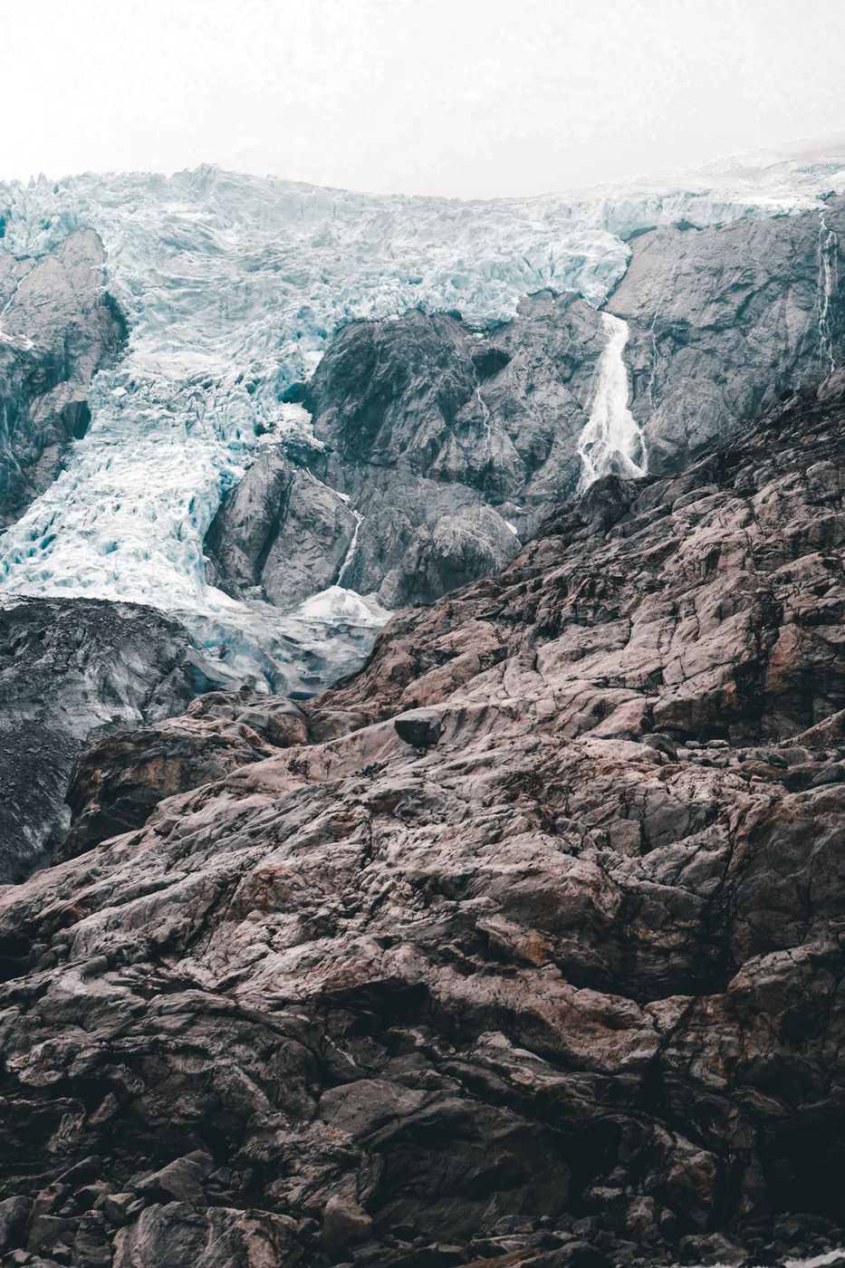 Buarbreen Gletscher, Norway