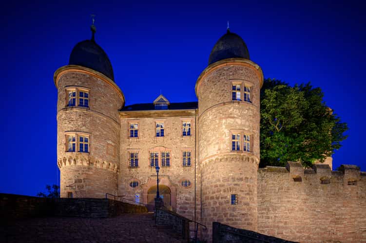 Burg Wertheim - Zugangsbereich