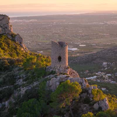 Castell de Montornés (drone), Spain
