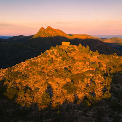 Castell de Montornés (drone), Spain