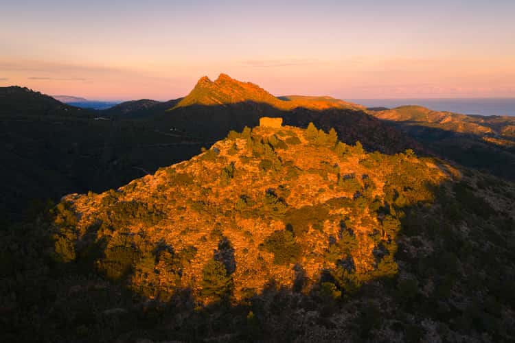 Castell de Montornés (drone)