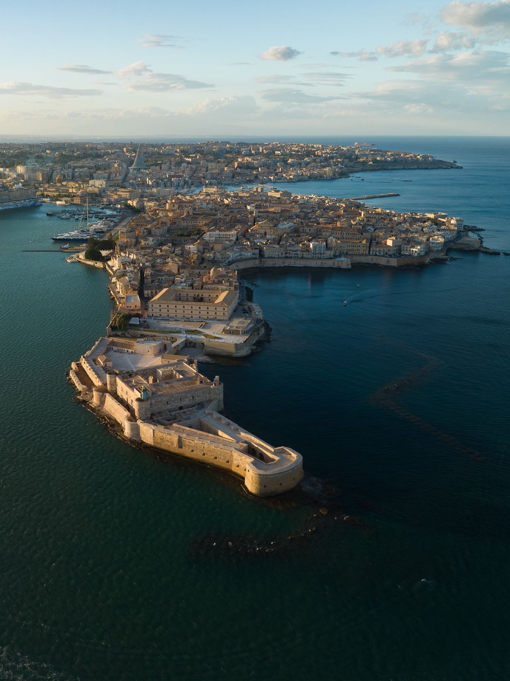 Castle Maniace, Syracuse, Sicily, Italy