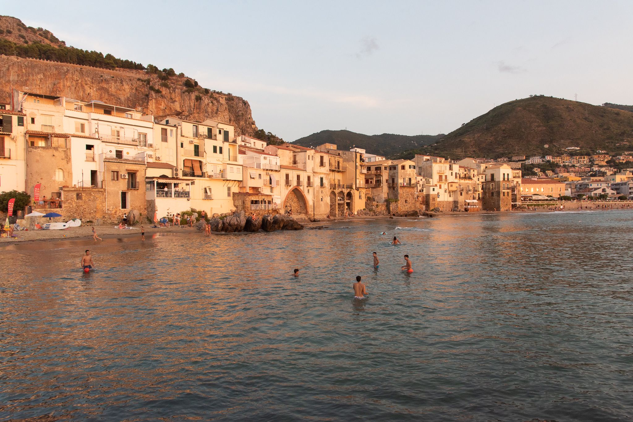 Cefalu's Waterfront, Italy
