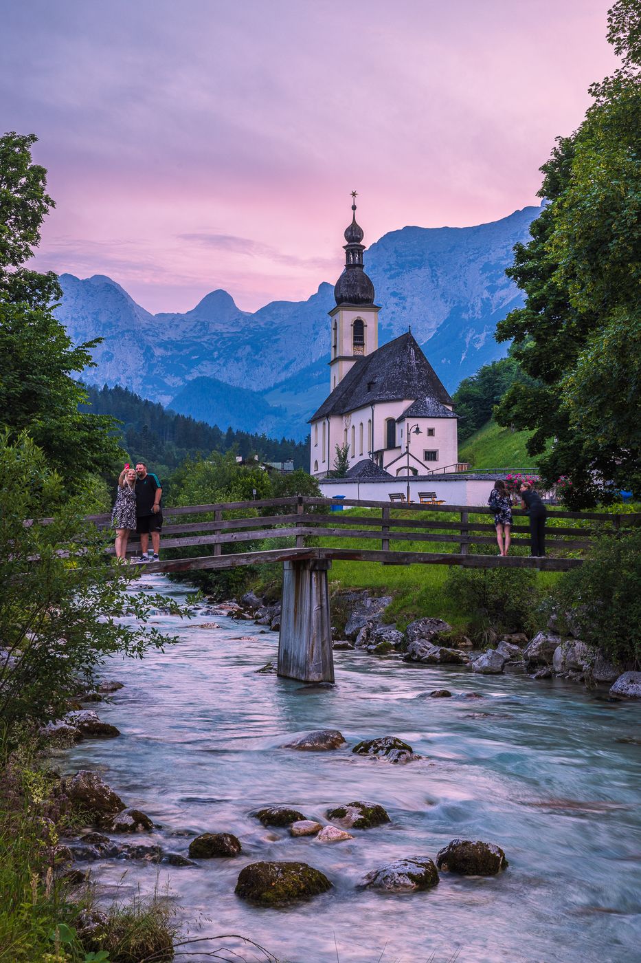 Church St. Sebastian, Ramsau, Berchtesgaden, Germany