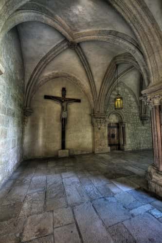 Cloister of the Heiligenkreuz Abbey