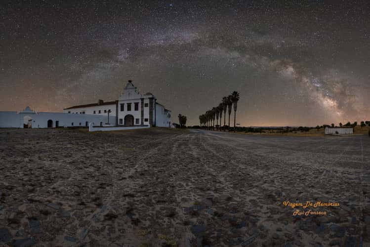 Convento da Orada Under the Milky Way Arch