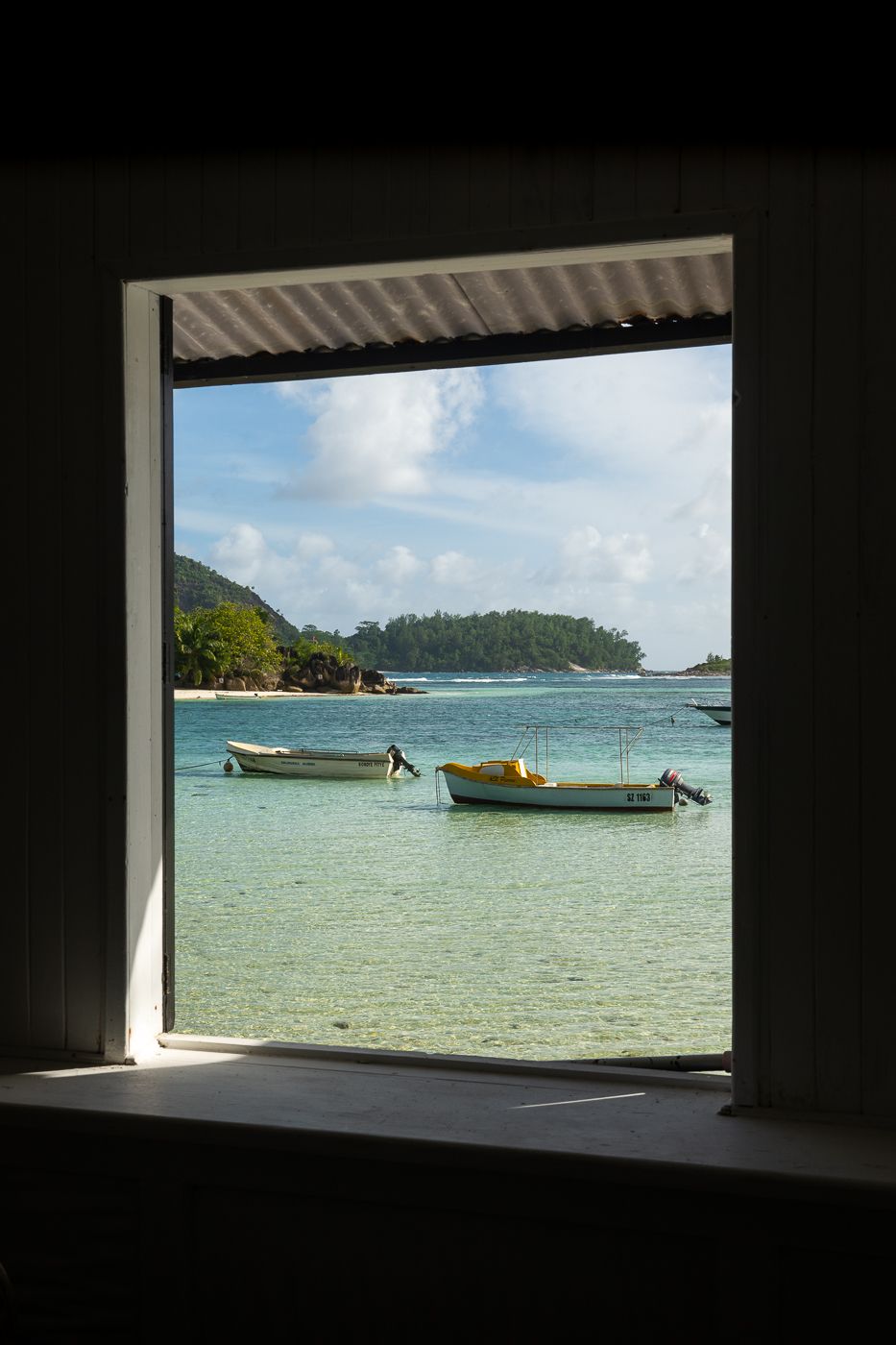 Del place restaurant viewpoint, Seychelles