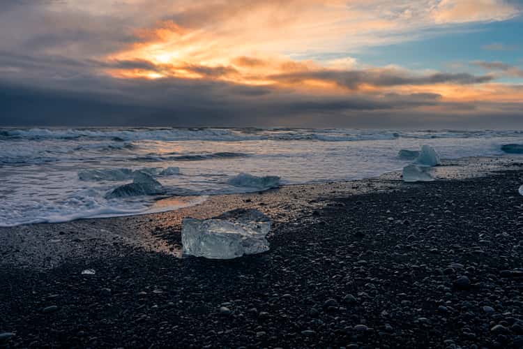 Diamond Beach in Iceland