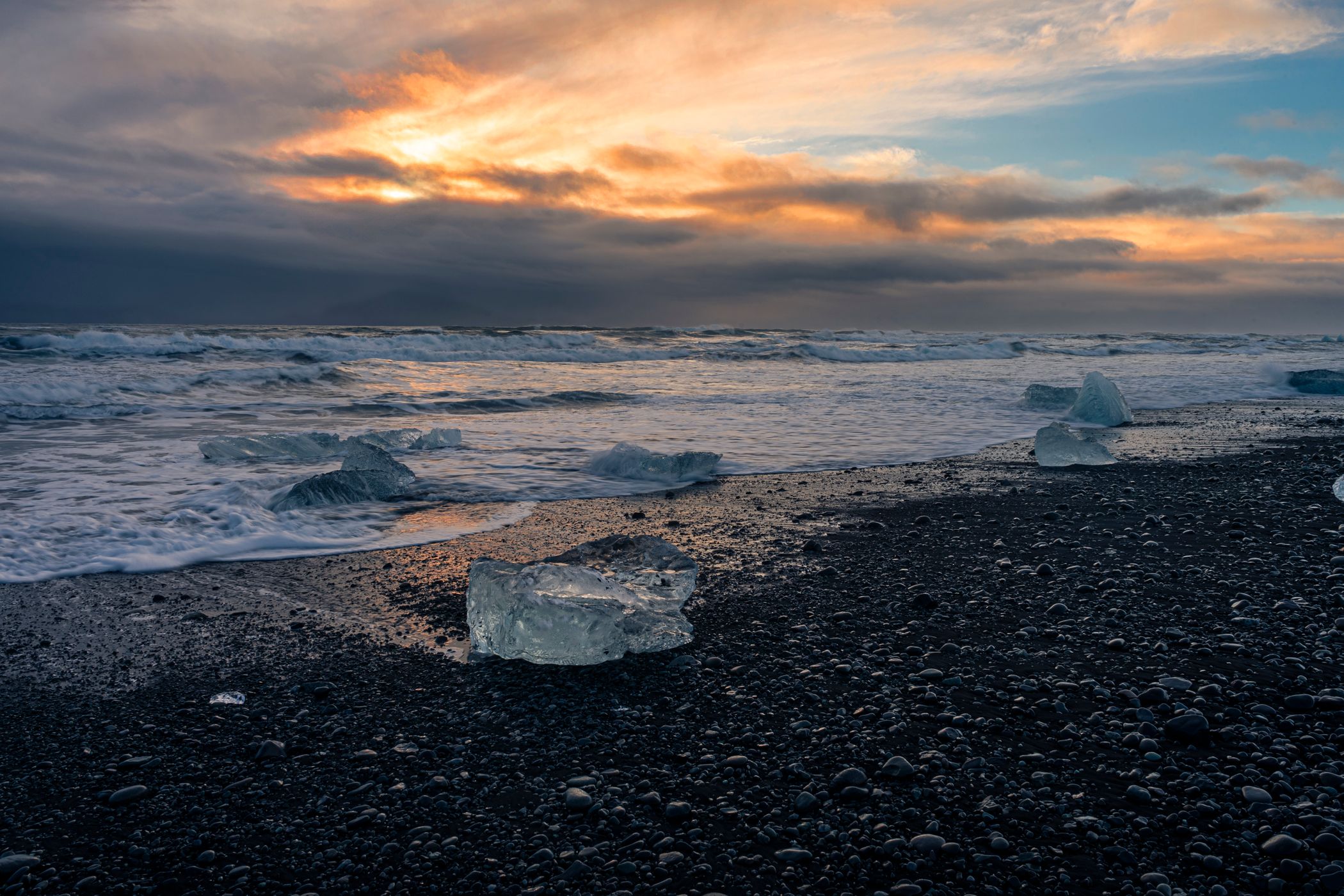 Diamond Beach in Iceland, Iceland