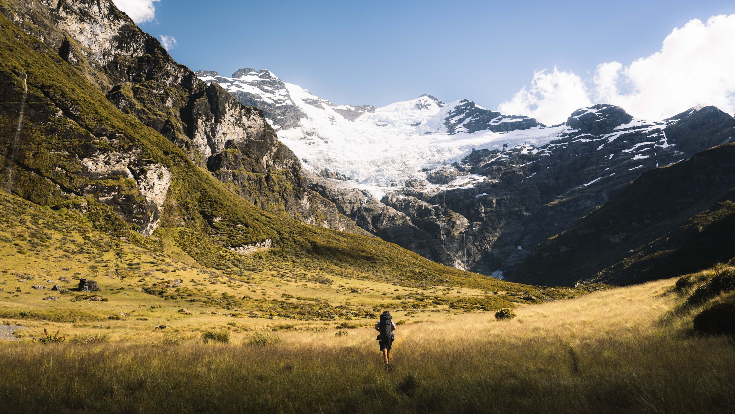 Earnslaw Burn Hike, New Zealand