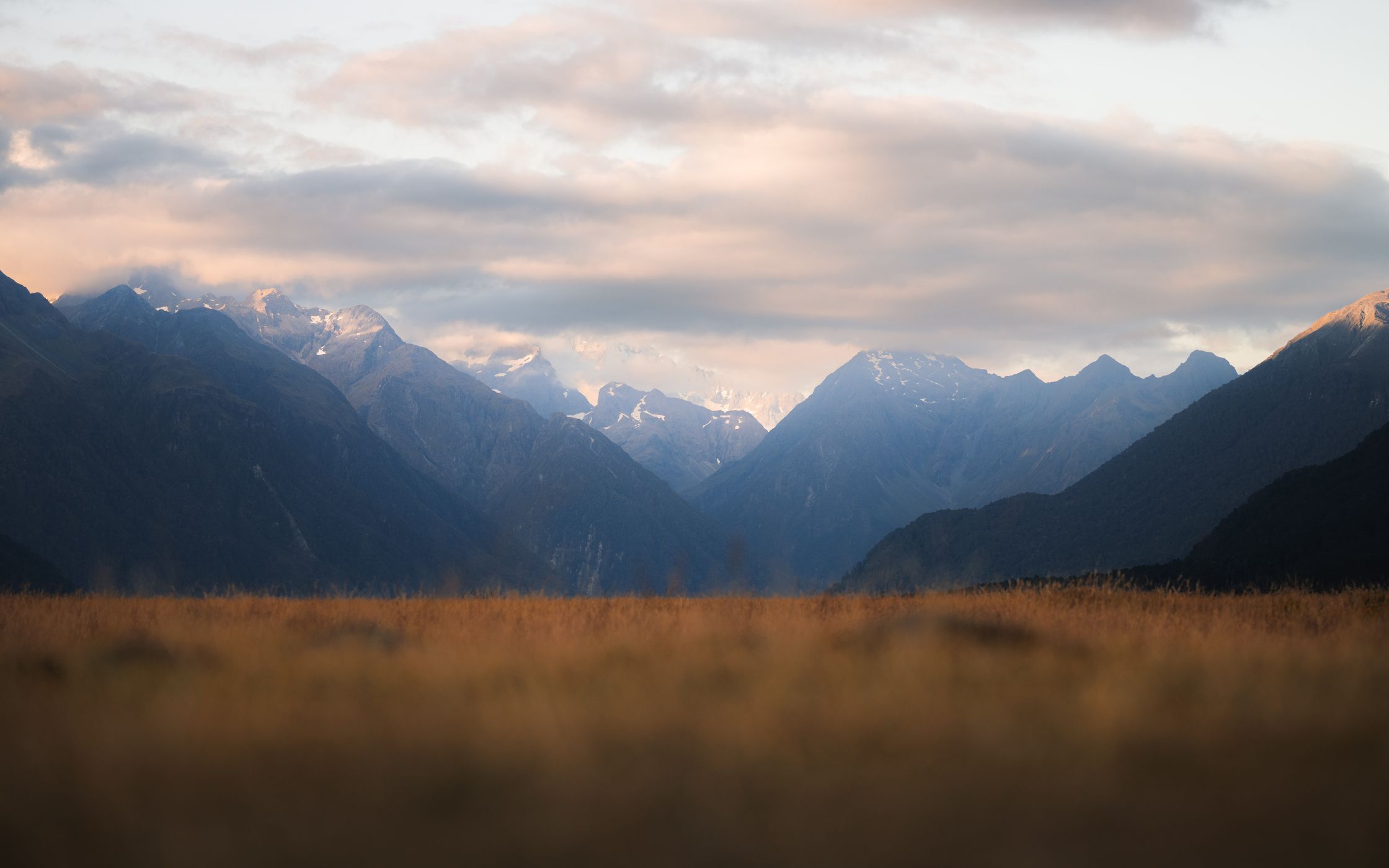 Eglinton Valley Plains, New Zealand