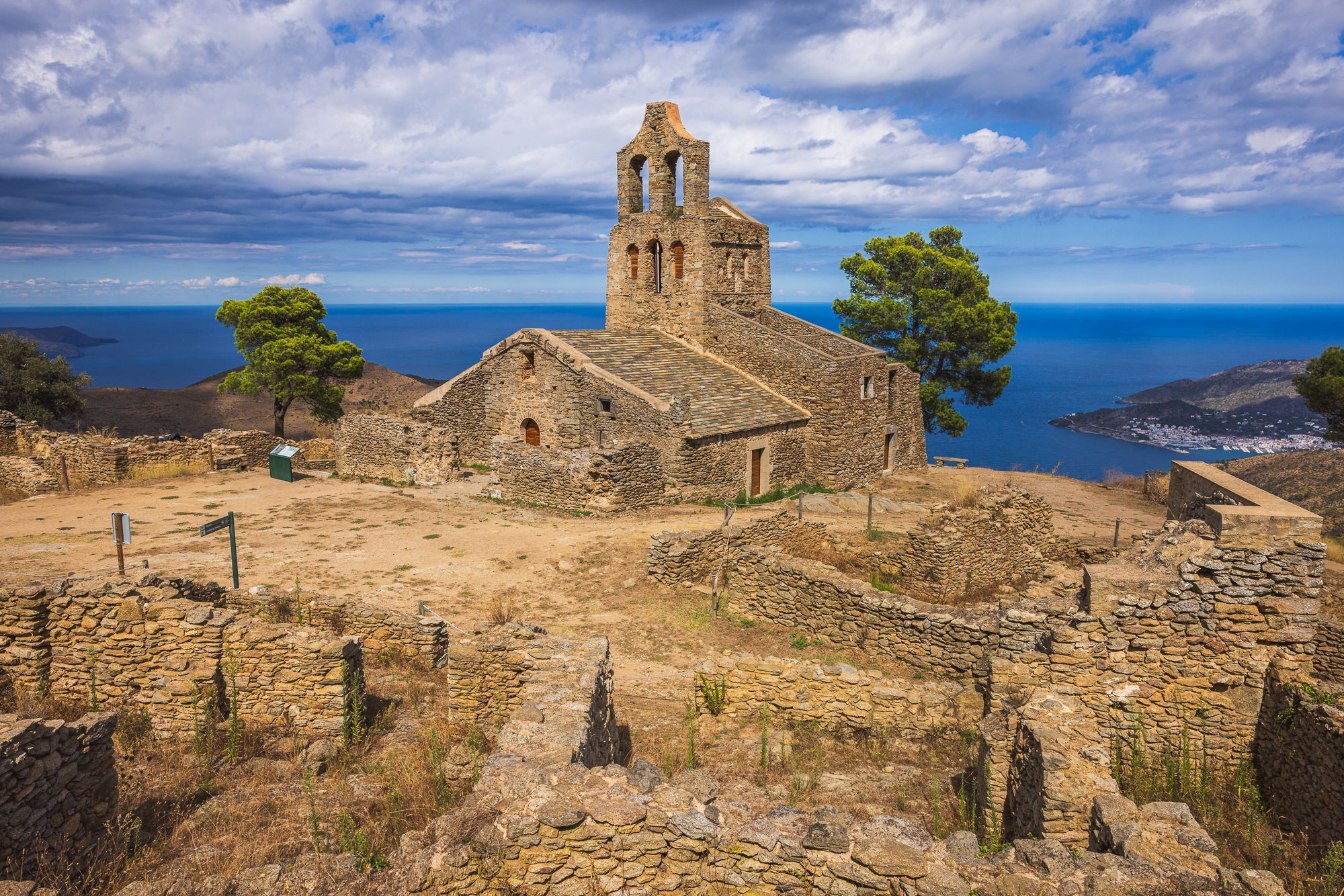 Ermita de Santa Helena de Rodes, Spain
